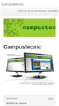 Mobile Screenshot of campustecnic.com